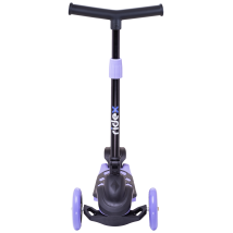 Самокат 3-колесный Robin 3D 120/90 мм, фиолетовый
